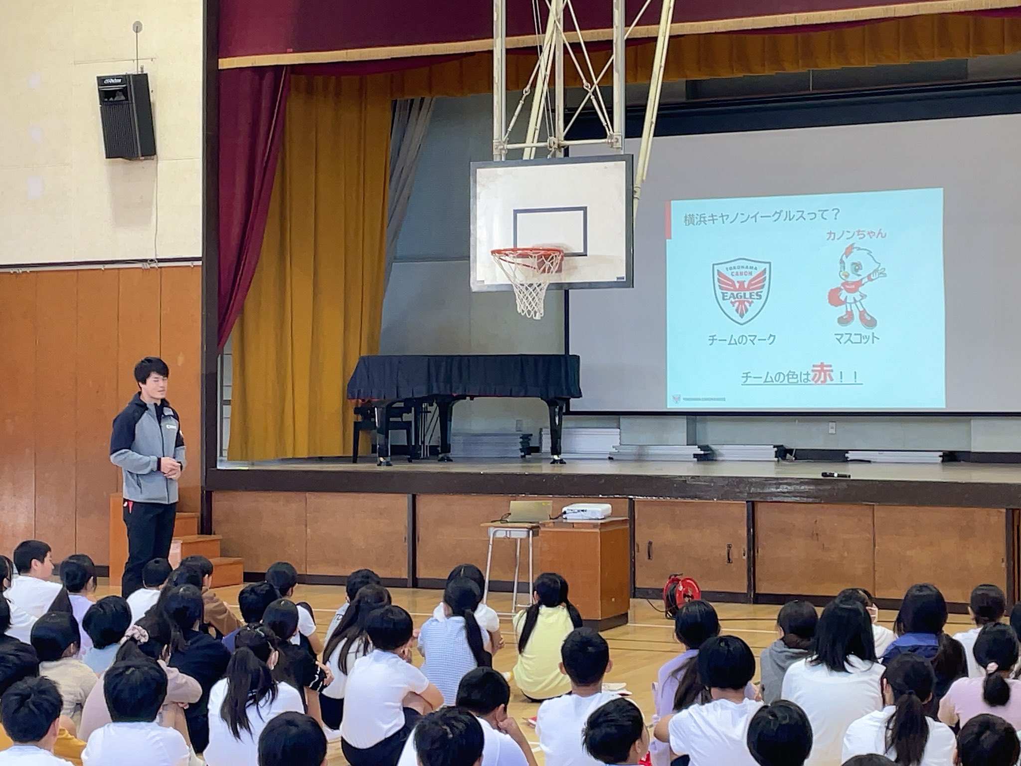 横浜市立奈良小学校（青葉区）にてタグラグビー教室を実行しました