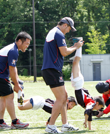 少年ラグビースクール初心者講習会