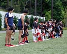 少年ラグビースクール初心者講習会