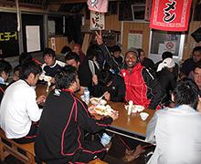 富士登山の様子