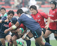 練習試合の様子