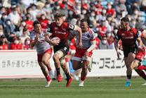 3月12日（土）NTTドコモレッドハリケーンズ大阪戦（NTT JAPAN RUGBY LEAGUE ONE 2022 第9節） 