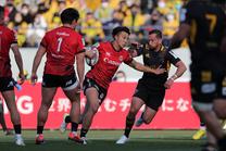 東京サントリーサンゴリアス戦（NTT JAPAN RUGBY LEAGUE ONE 2022-23 第3節）