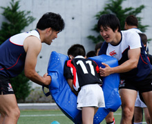 少年ラグビースクール初心者講習会