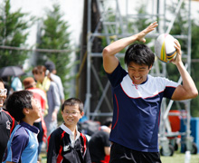 少年ラグビースクール初心者講習会