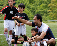 少年ラグビースクール初心者講習会