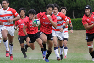 北海道キャンプ第2戦 クボタスピアーズとの練習試合
