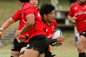 北海道キャンプ第2戦 クボタスピアーズとの練習試合
