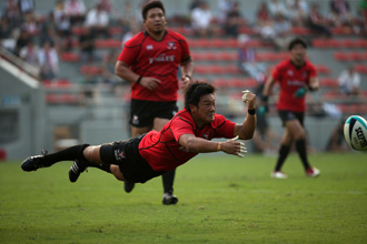 2013年8月10日（土）東京ガスラグビー部との練習試合"