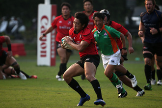 2013年8月10日(土)東京ガスラグビー部との練習試合"