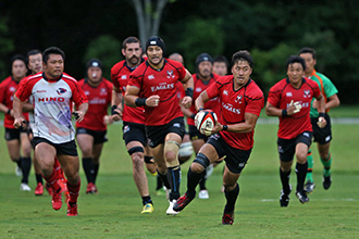 2013年8月23日(金)日野自動車ラグビー部 レッドドルフィンズとの練習試合