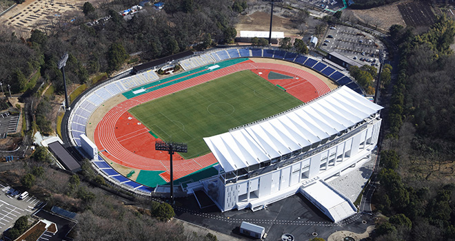 町田市立野津田陸上競技場