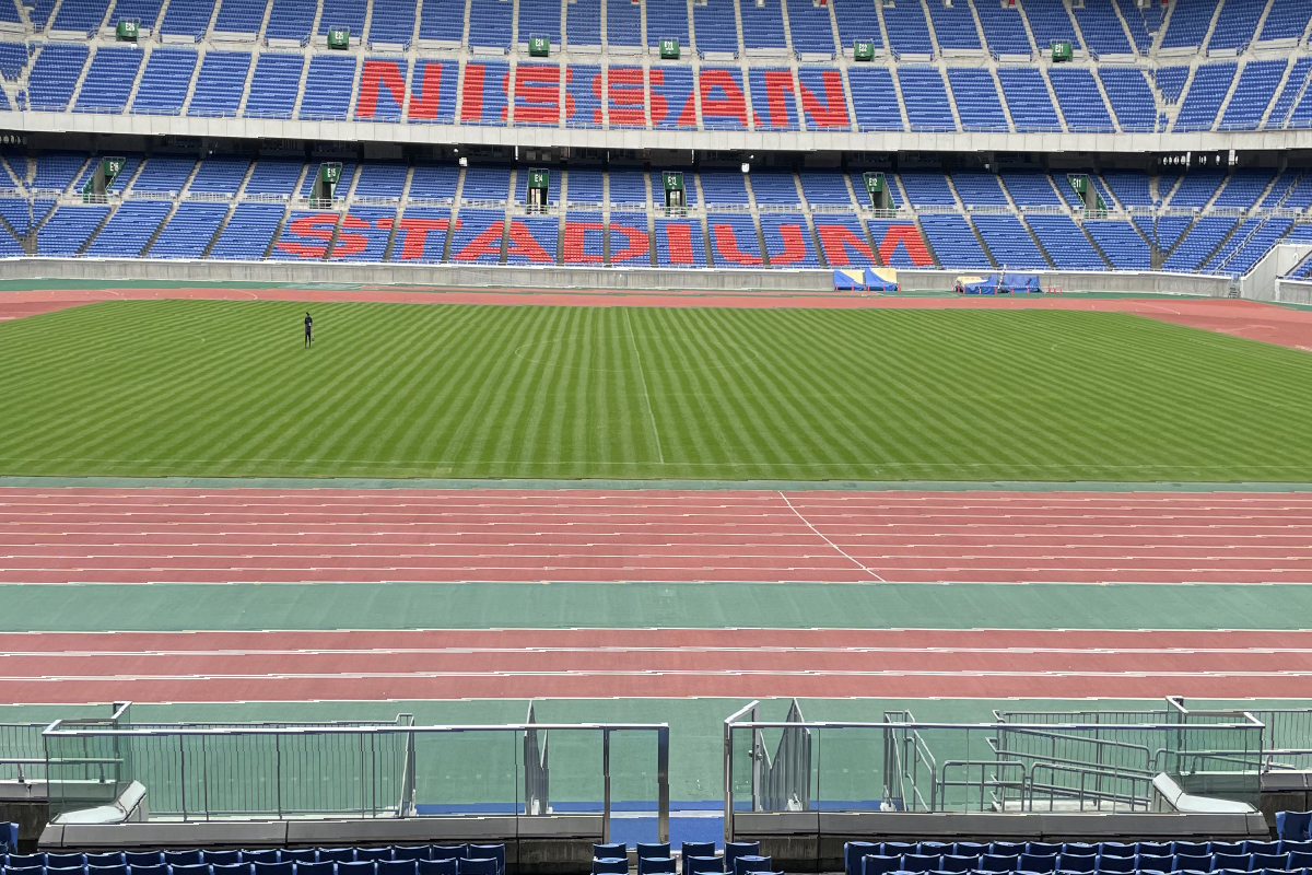 メインS指定席からの見え方