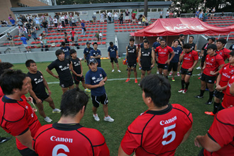 2013年8月10日（土）東京ガスラグビー部との練習試合